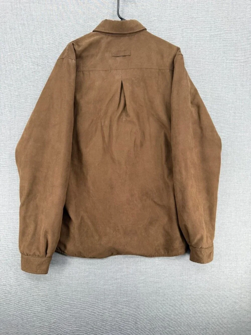 Dixxon Casper Jacket Mens LT Suede Snap Buttons Chore Barn